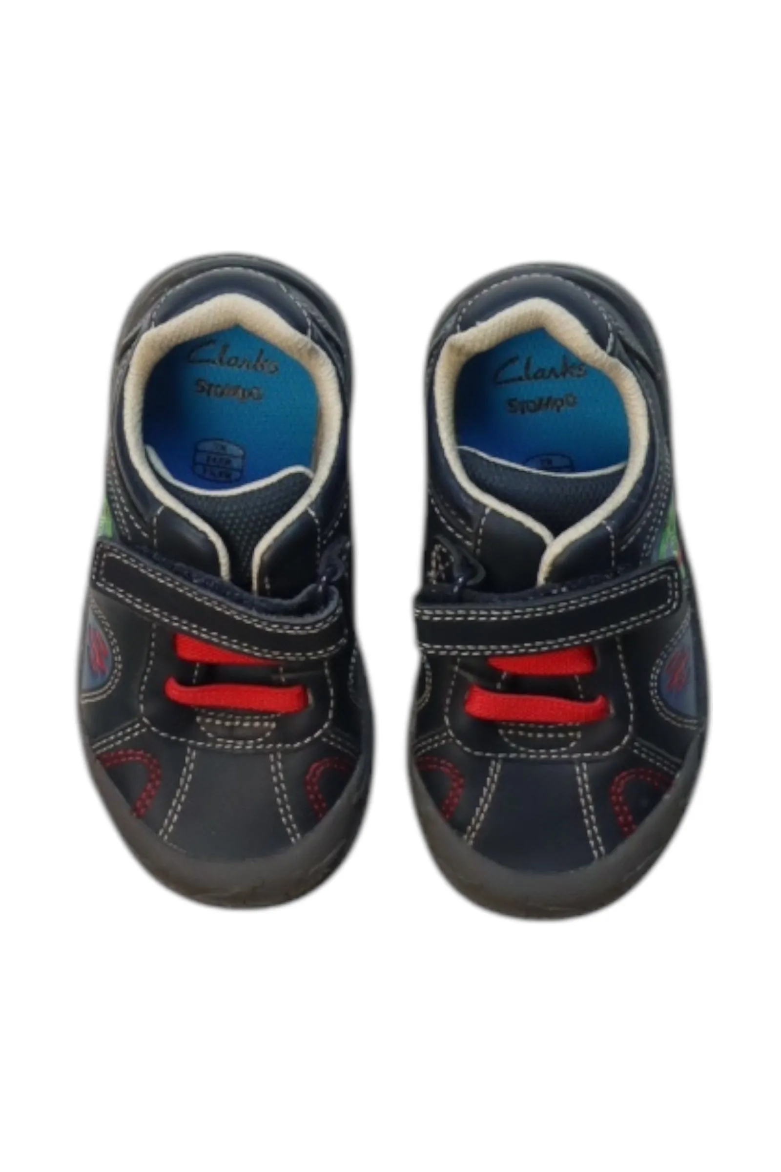 Clarks Kids Velcro Sneakers EU24