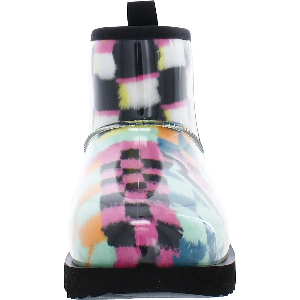 Classic Clear Mini Checks Girls Little Kid Outdoor Rain Boots