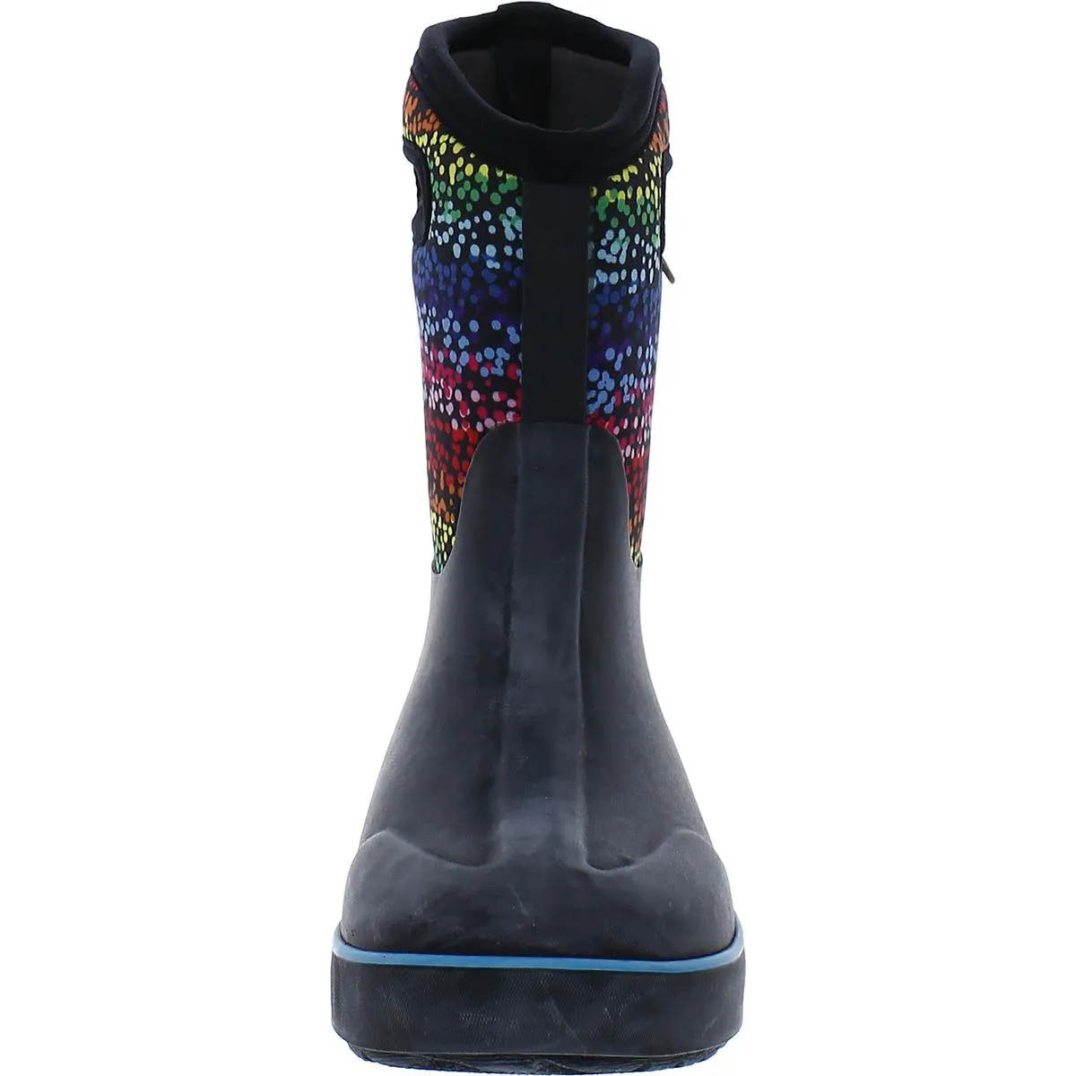 Classic II Rainbow Girls Big Kid Pull On Rain Boots