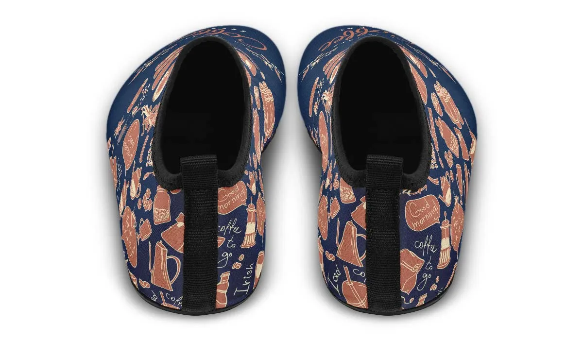 Coffee Break Aqua Barefoot Shoes