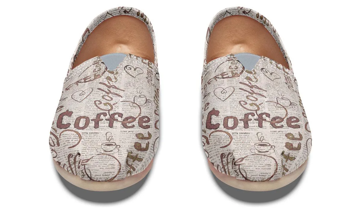 Coffee Stain Casual Shoes