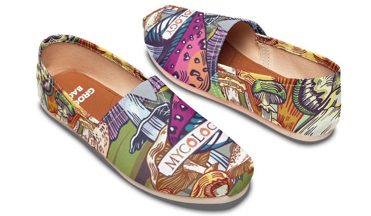 Colorful Mycology Casual Shoes