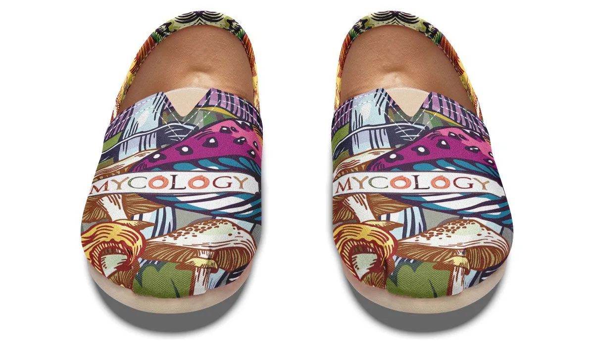 Colorful Mycology Casual Shoes