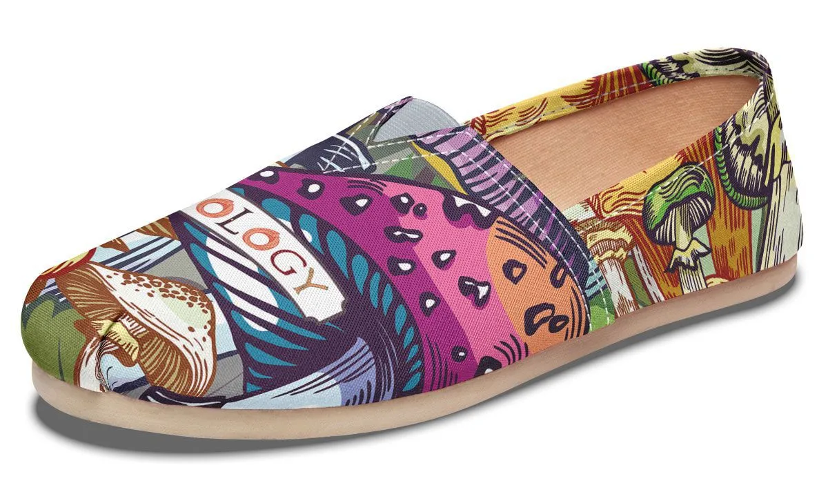 Colorful Mycology Casual Shoes
