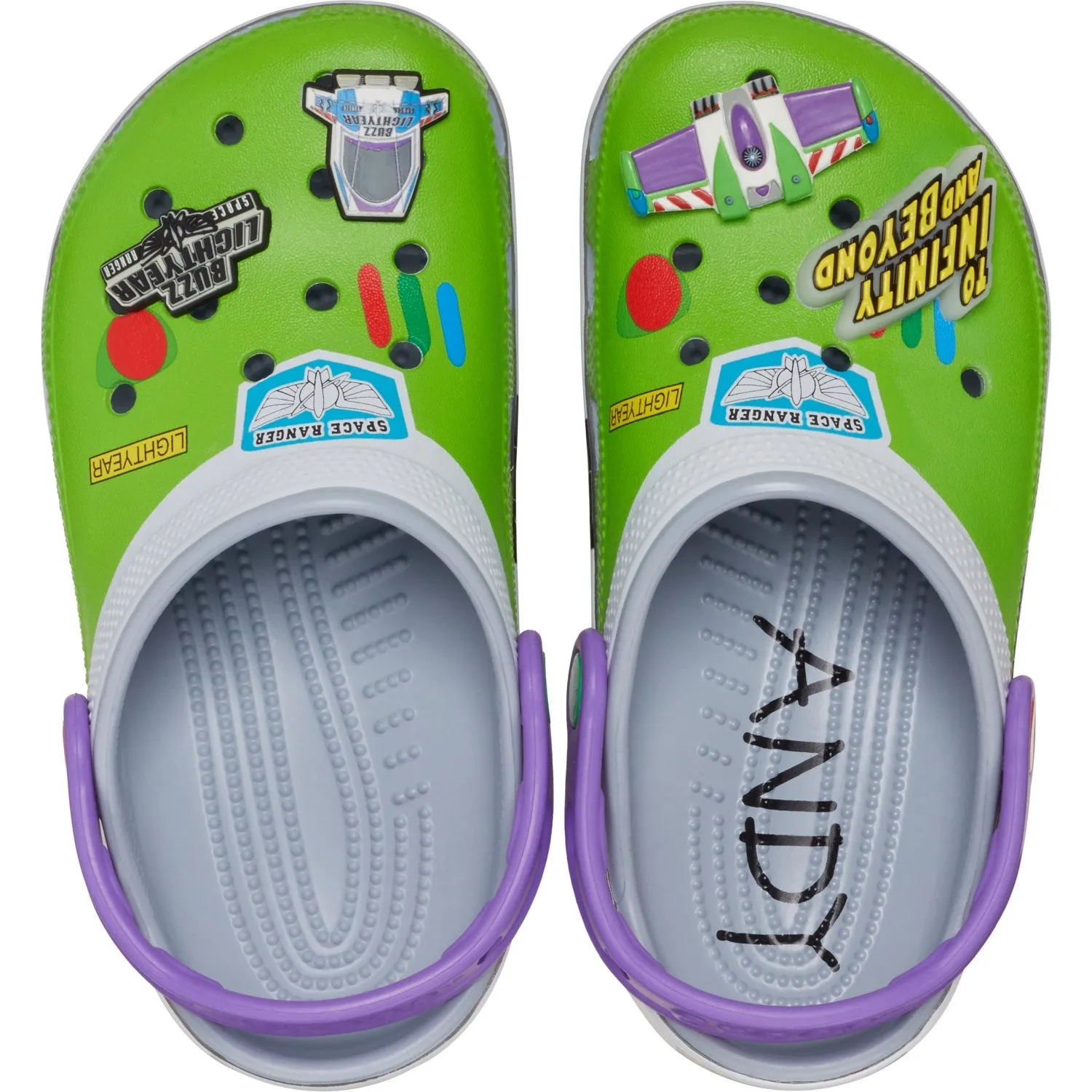 Crocs Toy Story Buzz Classic Clog K Blue Grey
