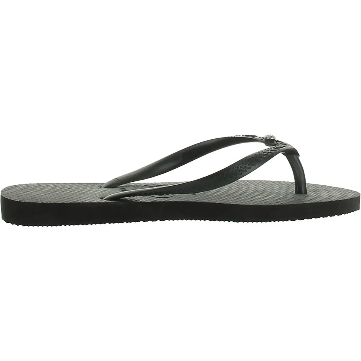 Crystal Girls Embellished Slip On Flip-Flops