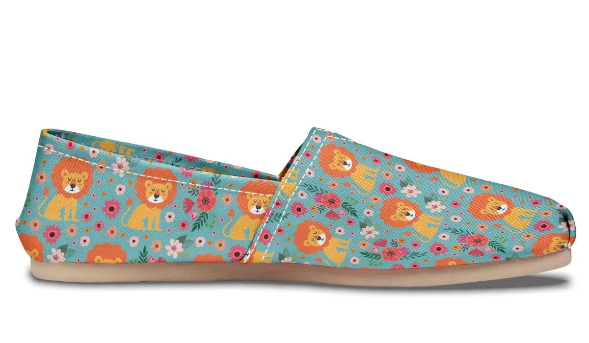 Cute Lion Pattern Casual Shoes