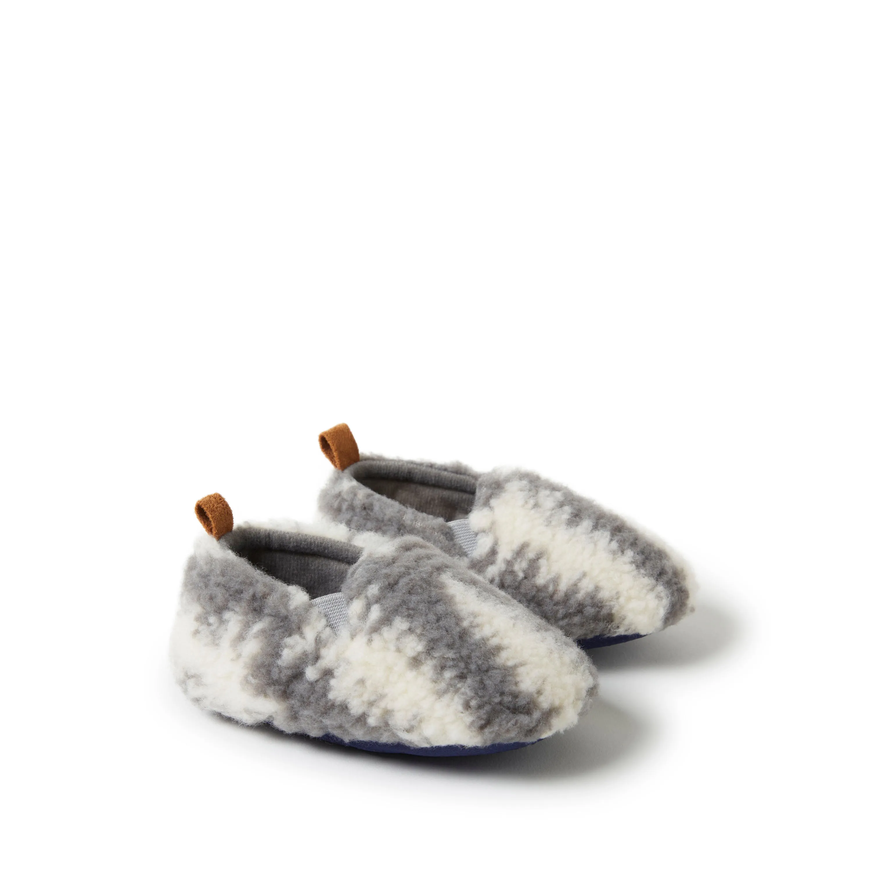 Dearfoams Baby Tree Pattern Closed Back Slippers