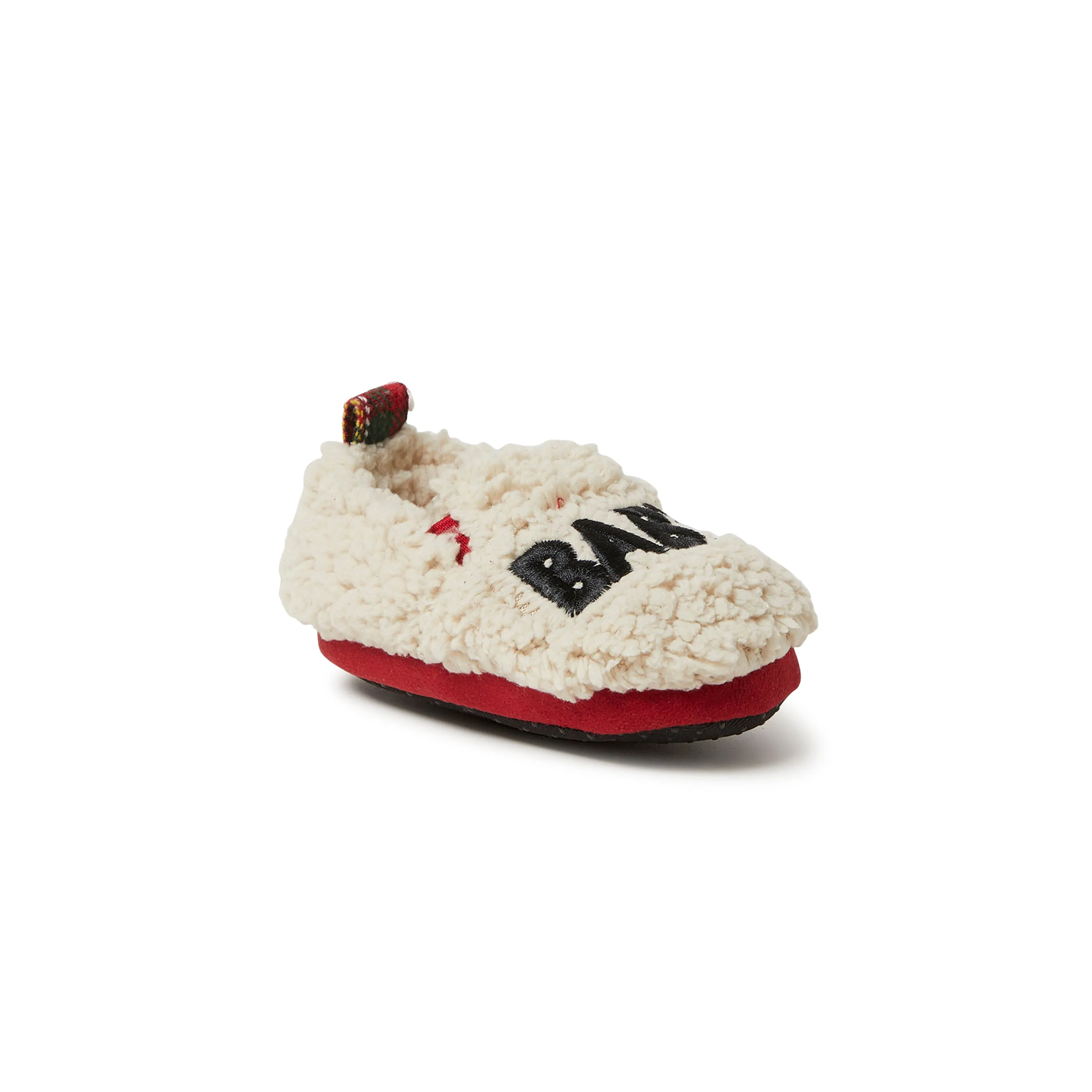 Dearfoams Kid's Baby Bear Faux Shearling Closed Back Slipper