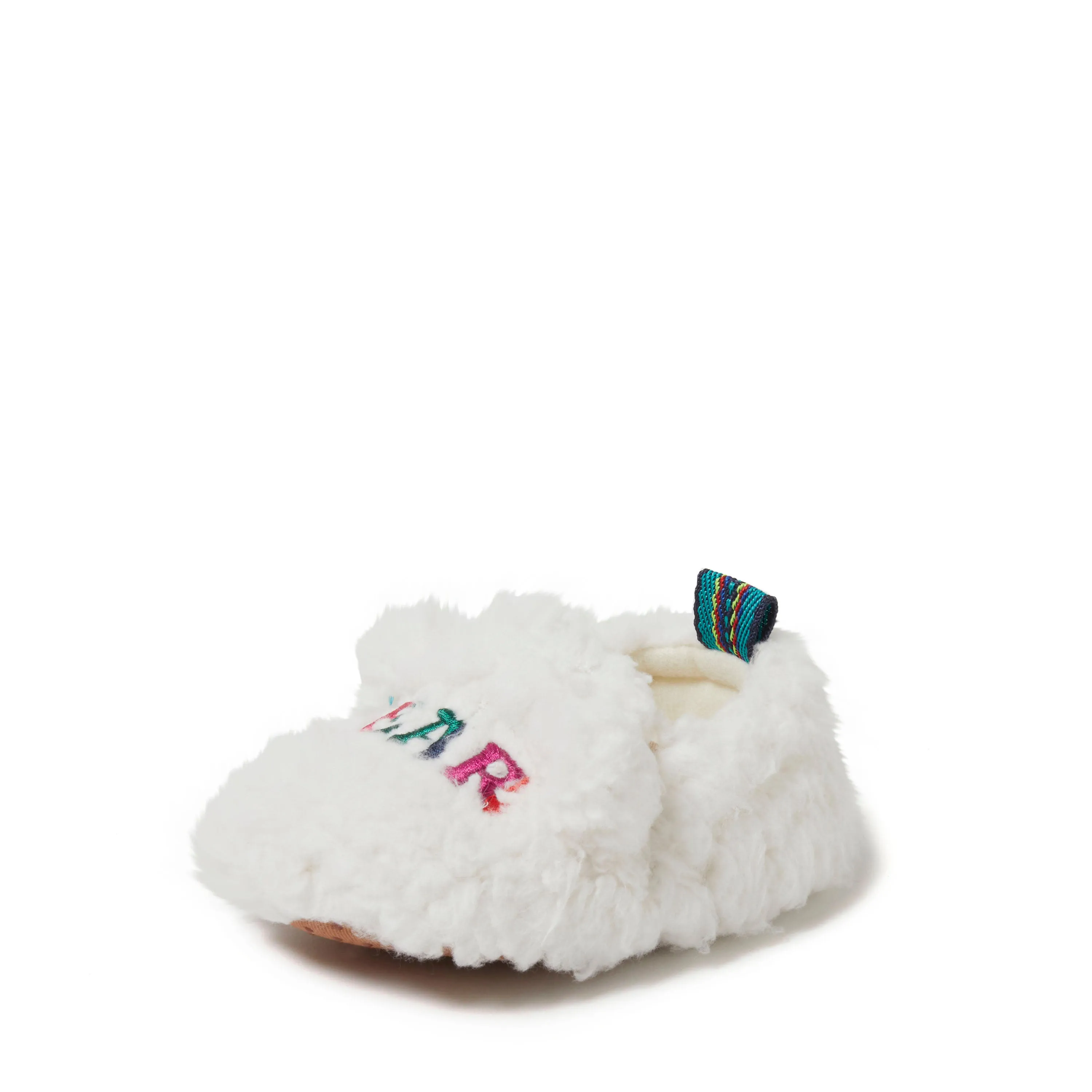 Dearfoams Kid's Baby Bear Teddy Closed Back Slipper