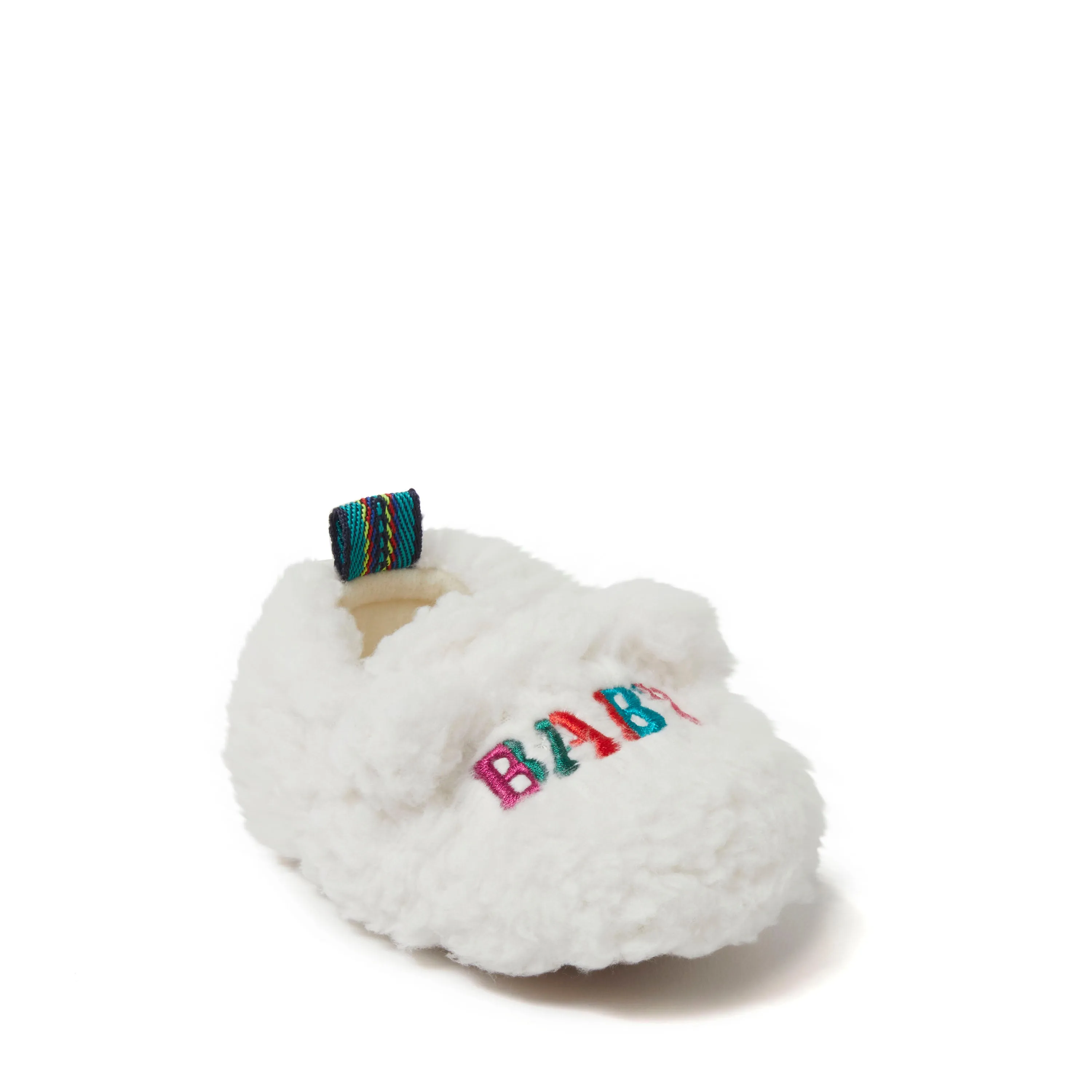 Dearfoams Kid's Baby Bear Teddy Closed Back Slipper