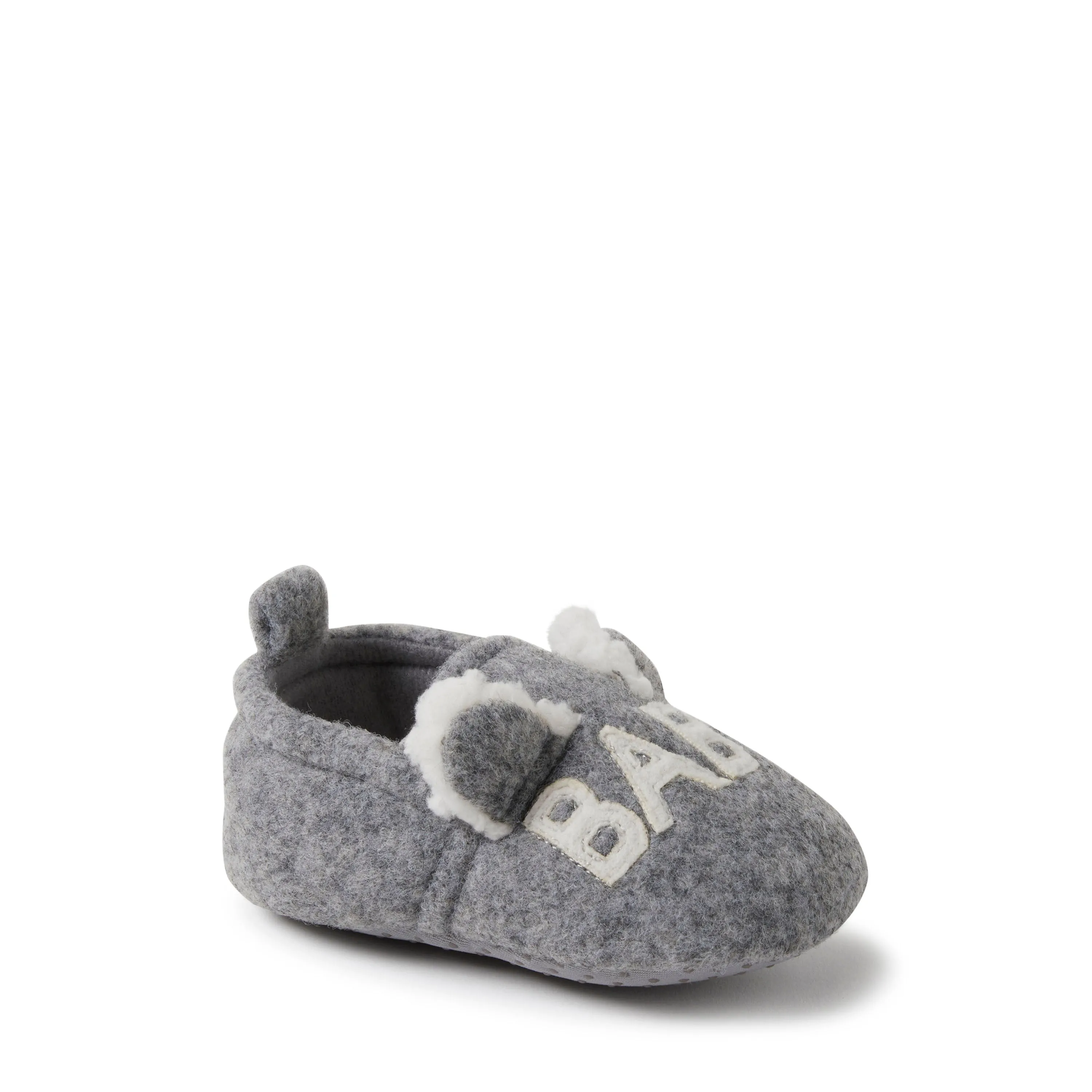 Dearfoams Kid's Casey Baby Bear Family Scuff Slipper