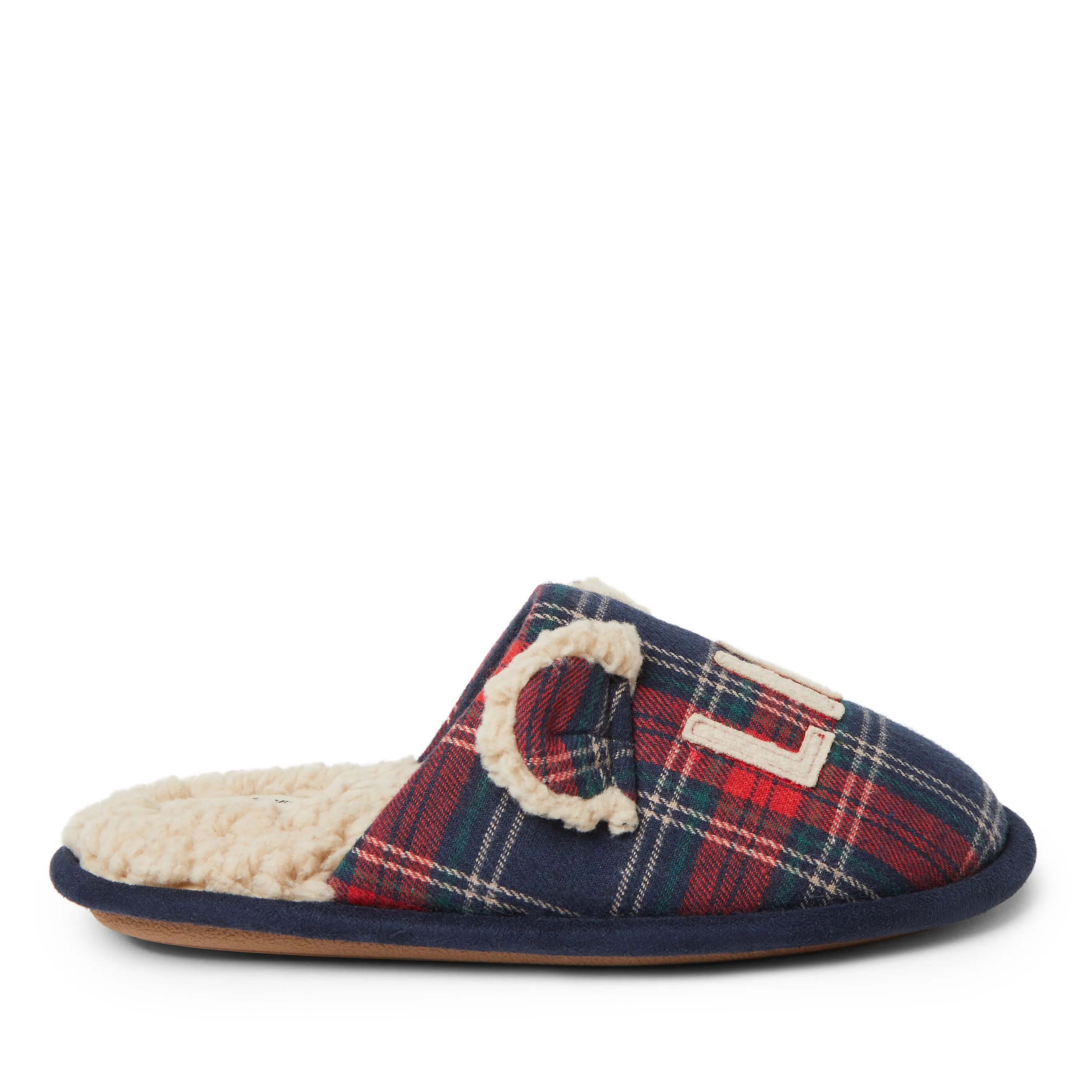 Dearfoams Kid's Casey Lil Bear Scuff Slipper