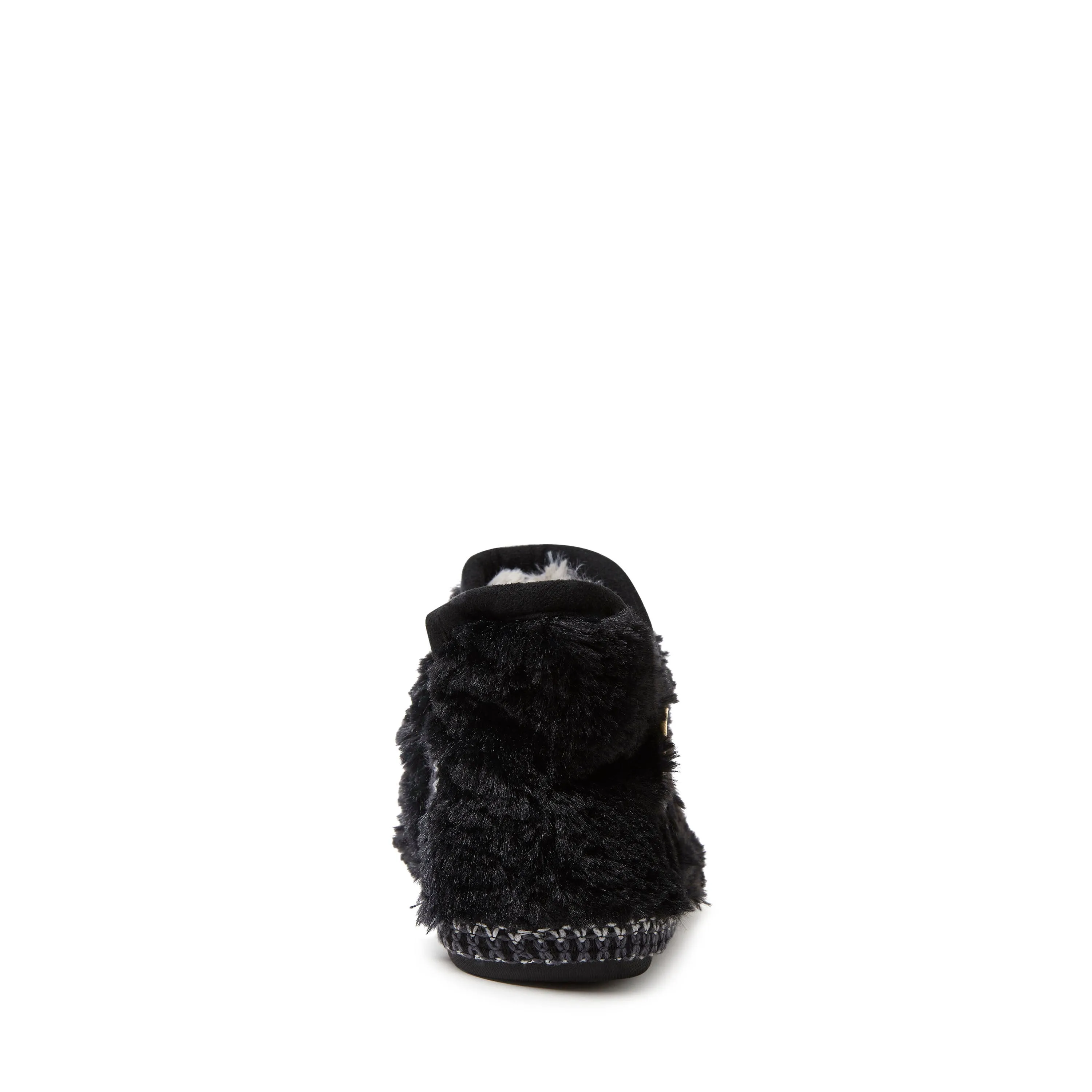 Dearfoams Kid's Girls Charlotte Pile Bootie Slippers