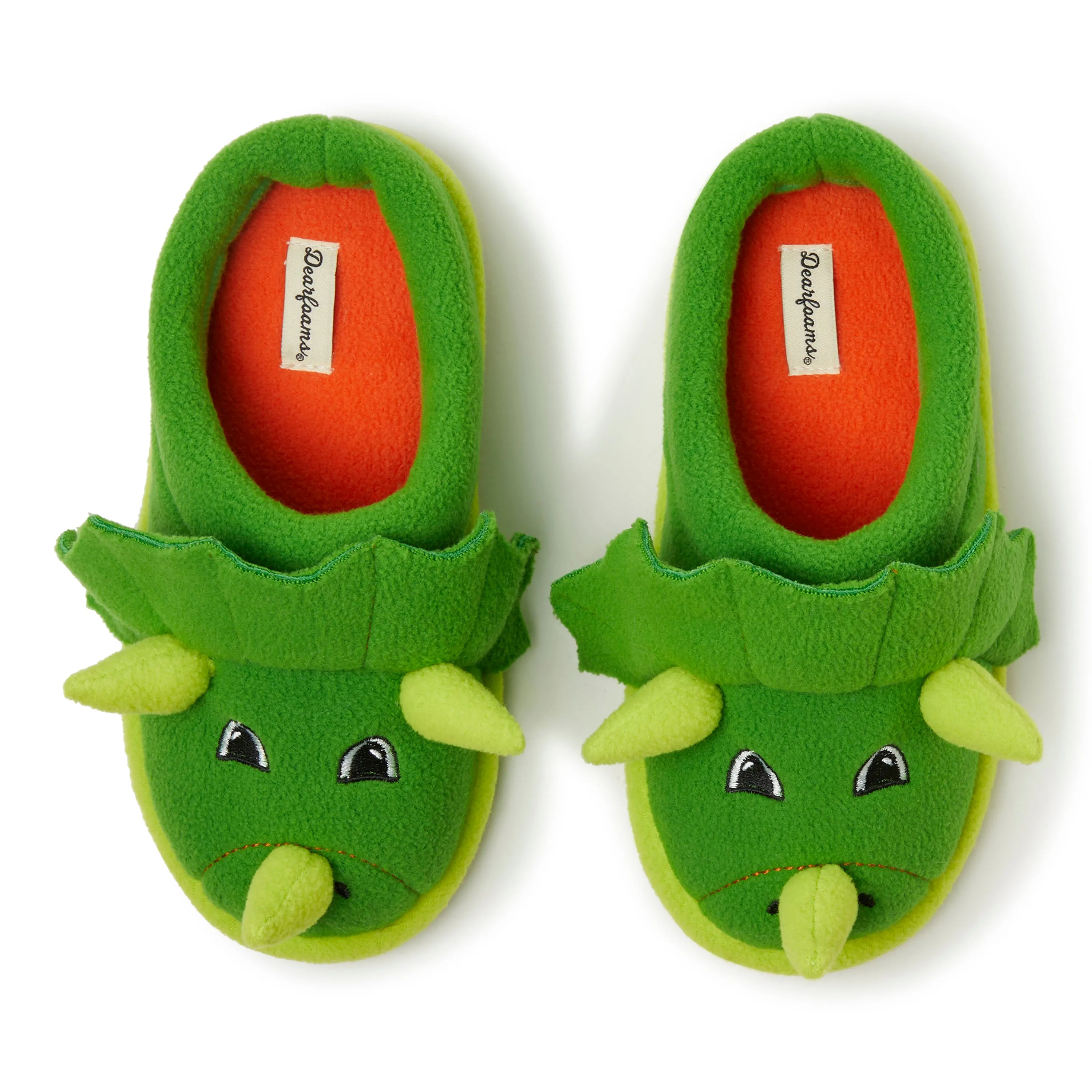 Dearfoams Kid's Peyton Animal Slip-On Clog House Slipper