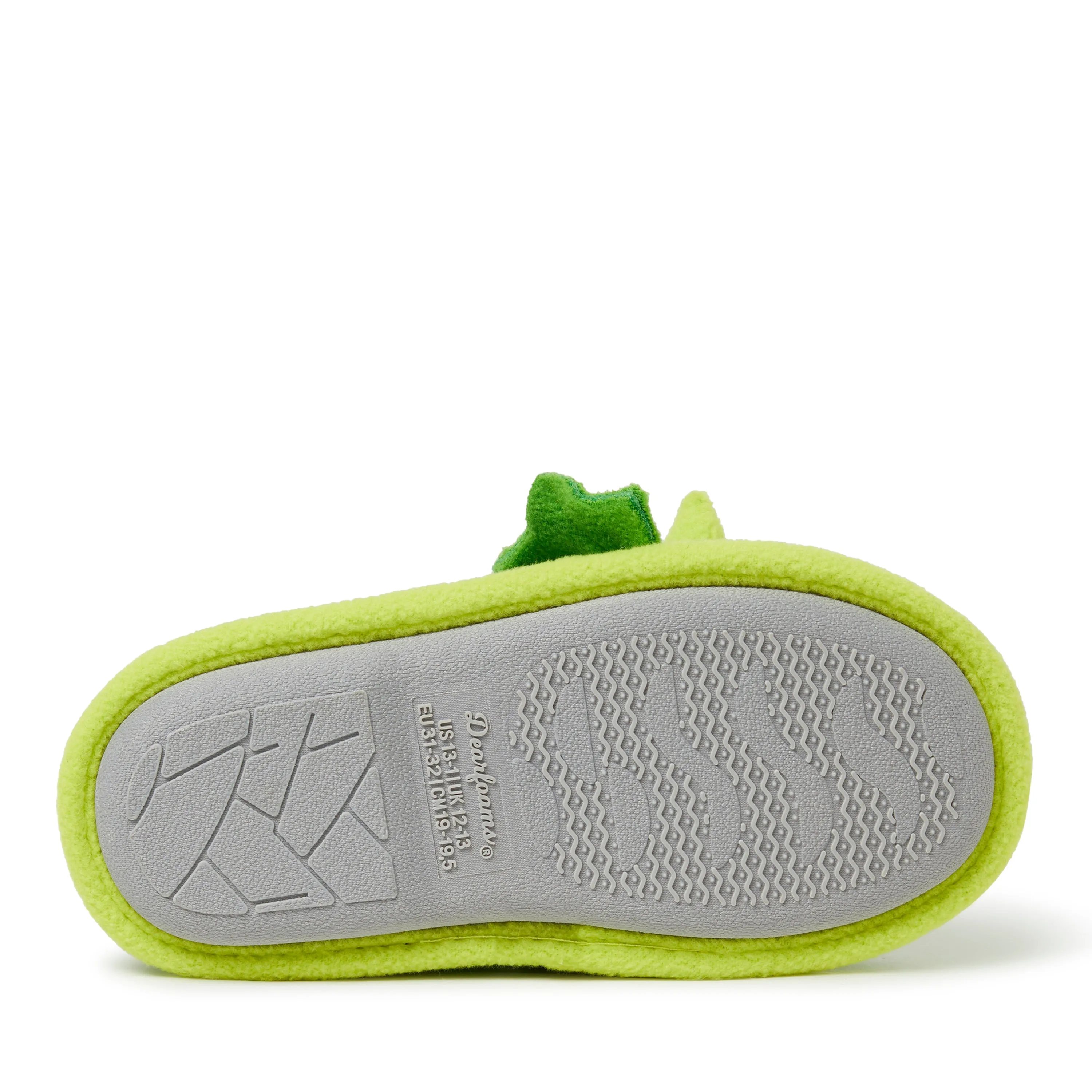 Dearfoams Kid's Peyton Animal Slip-On Clog House Slipper