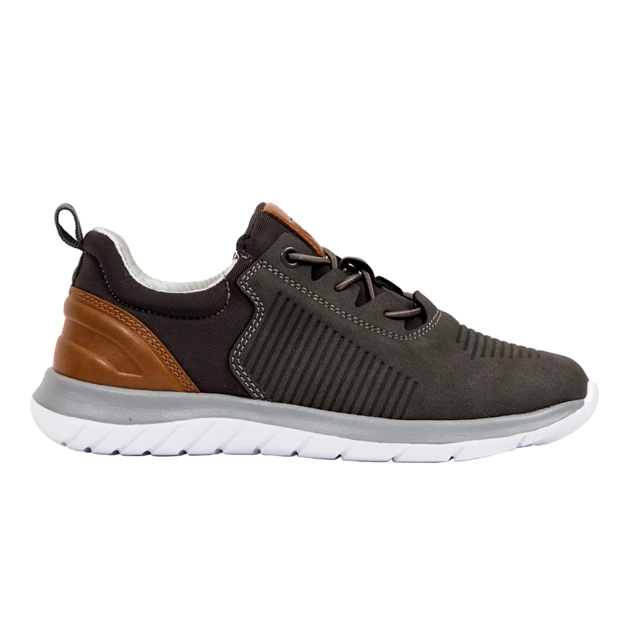 Deer Stags Jack Jr Grey / Brown  JACKJR-BFHT-GRBR Pre-School