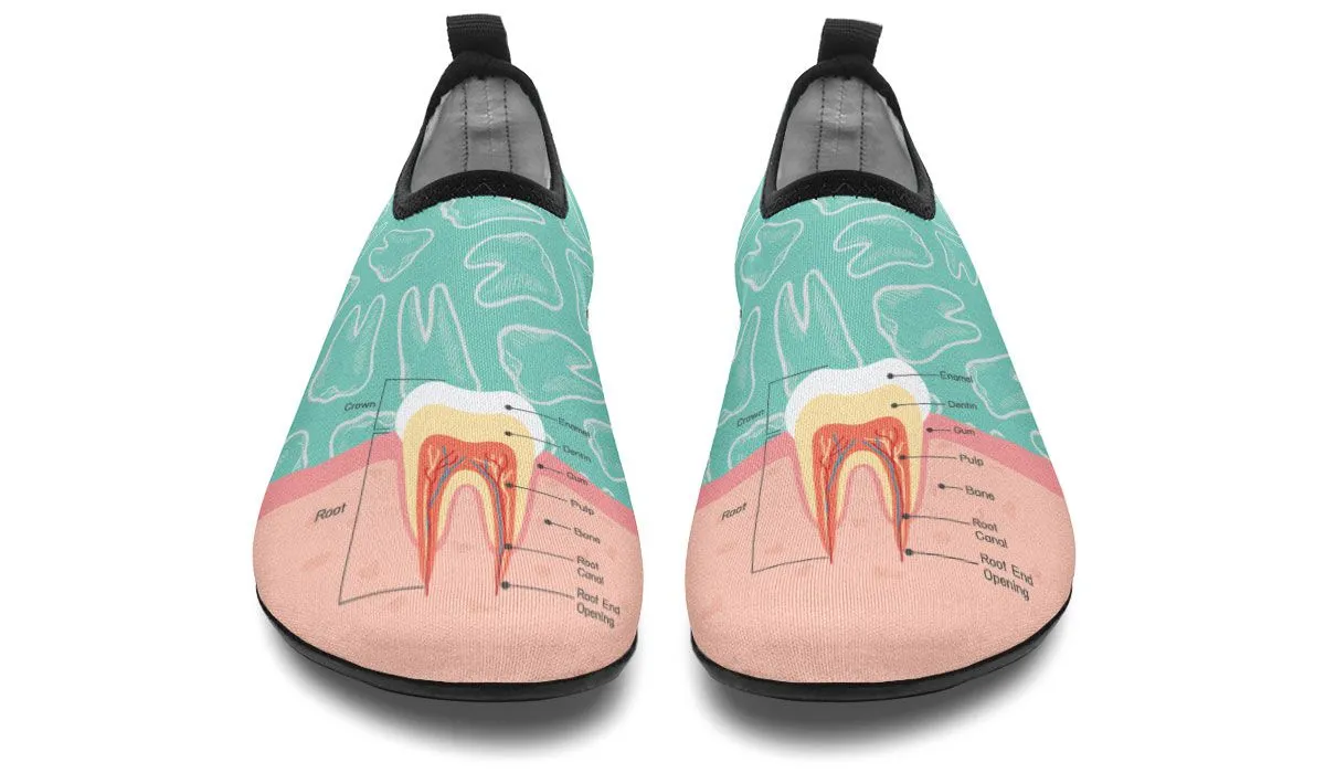 Dentist Diagram Aqua Barefoot Shoes