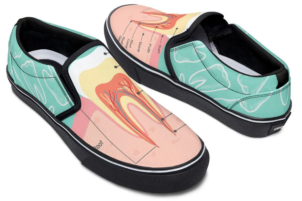 Dentist Diagram Slip-On Shoes