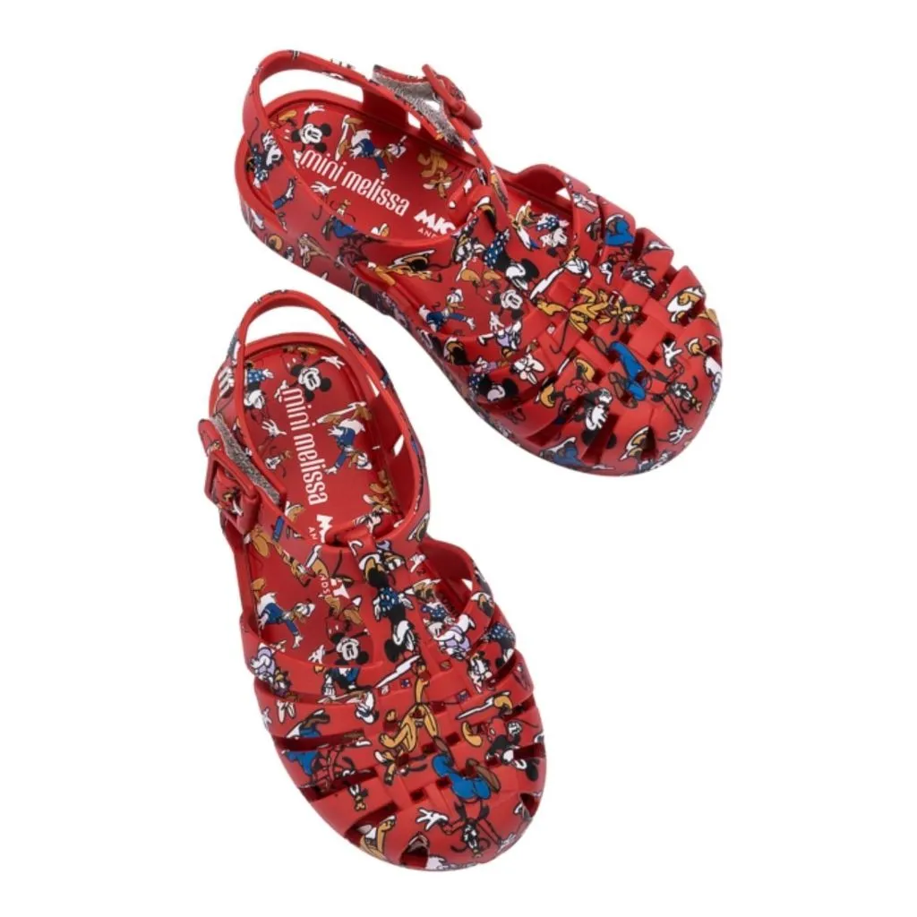 Disney Red Jelly Shoes