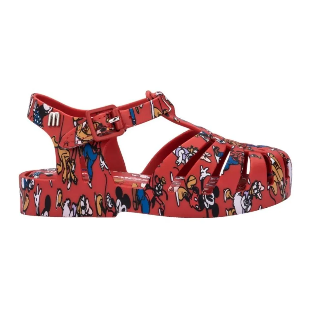 Disney Red Jelly Shoes