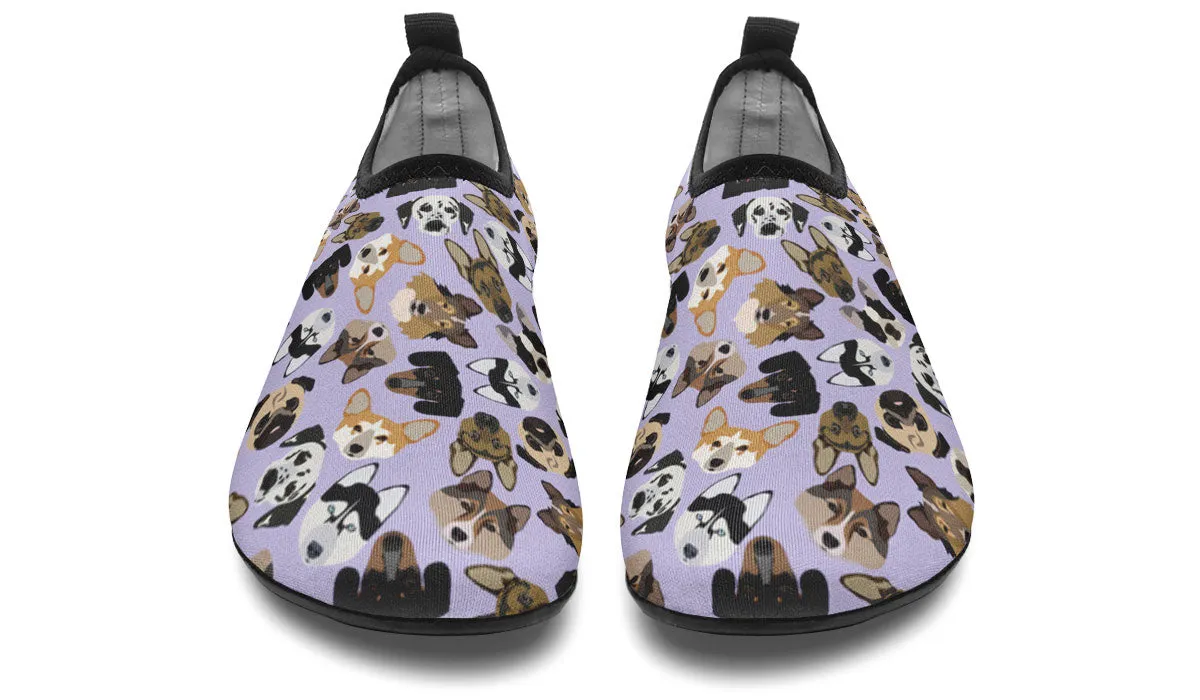 Dog Lover Aqua Barefoot Shoes