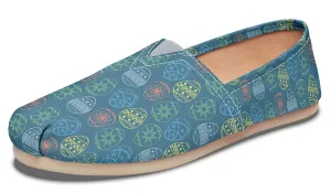 Easter Egg Pattern Casual Shoes