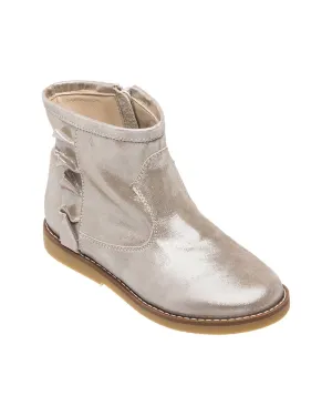 Elephantito Ruffle Leather Bootie