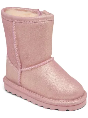 Elle Youth Girls Suede Cold Weather Shearling Boots