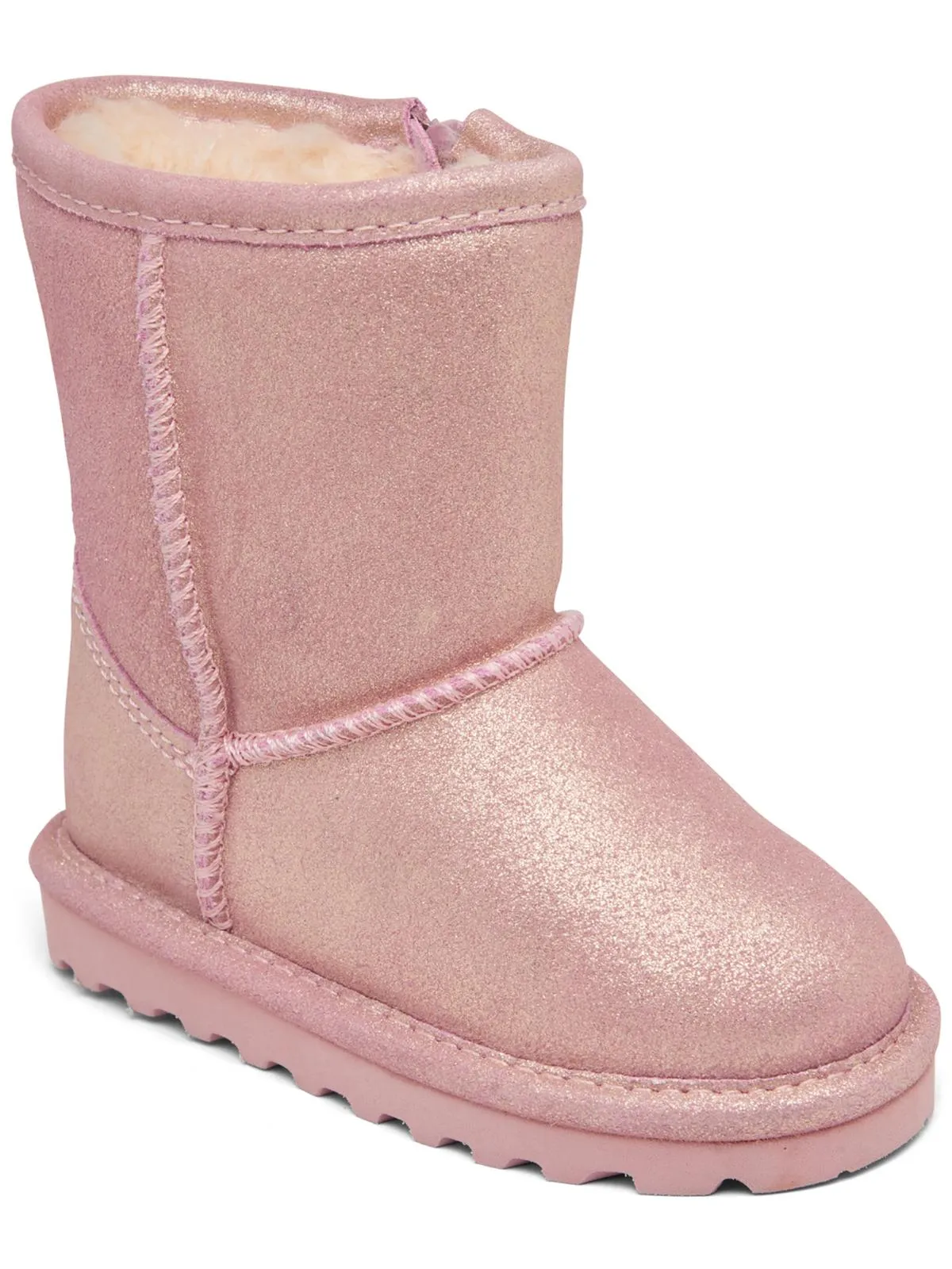 Elle Youth Girls Suede Cold Weather Shearling Boots
