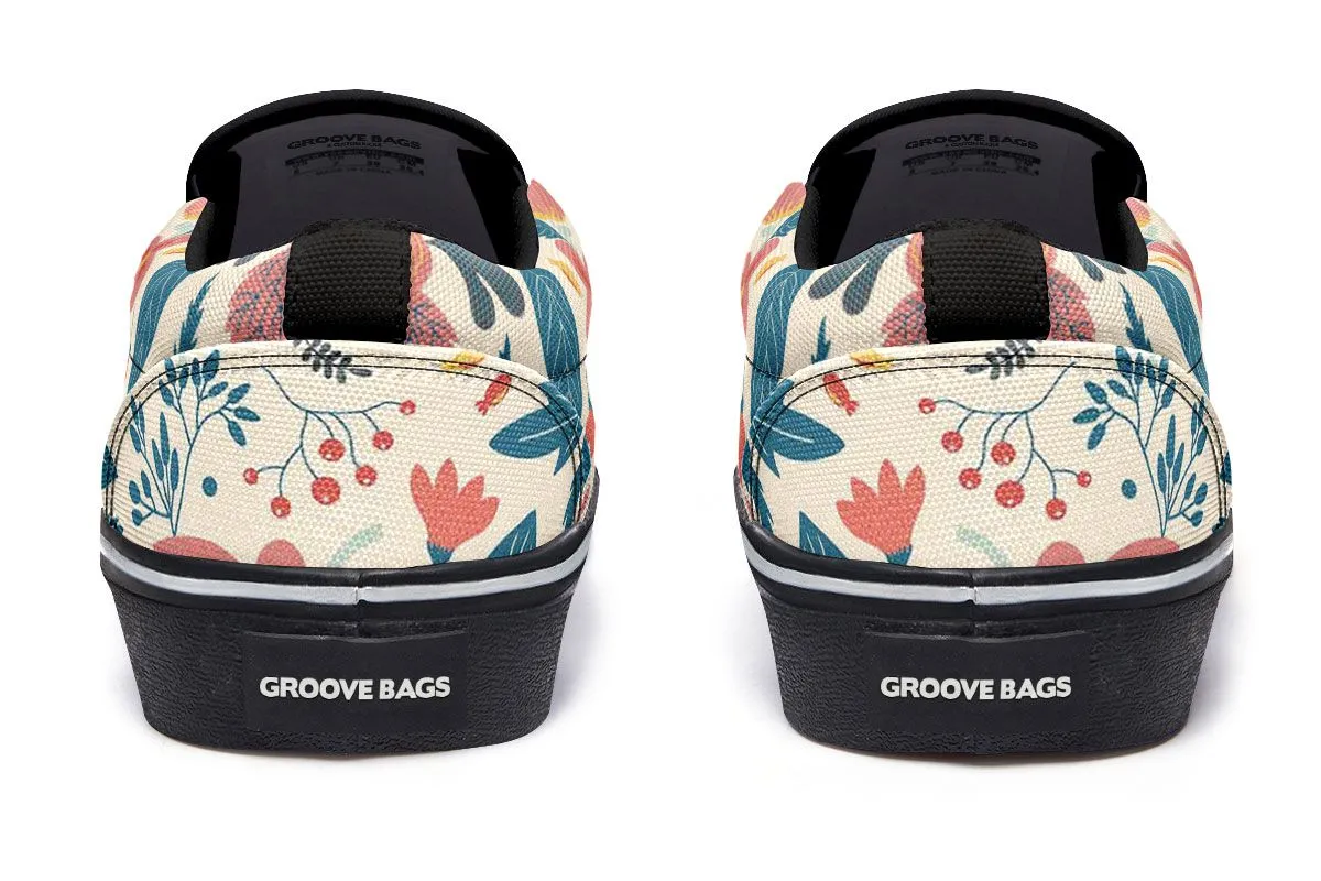 Eye Structure Slip-On Shoes