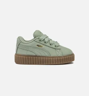 Fenty Creeper Phatty Earth Tone Infant Toddler Lifestyle Shoe - Green Fog/Gold/Gum
