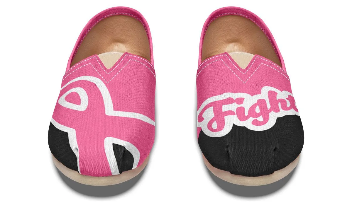 Fight Breast Cancer Casual Shoes