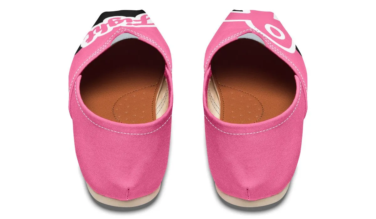 Fight Breast Cancer Casual Shoes