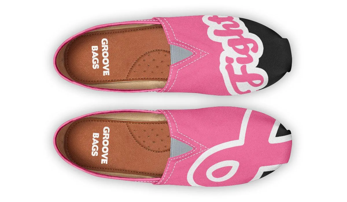 Fight Breast Cancer Casual Shoes