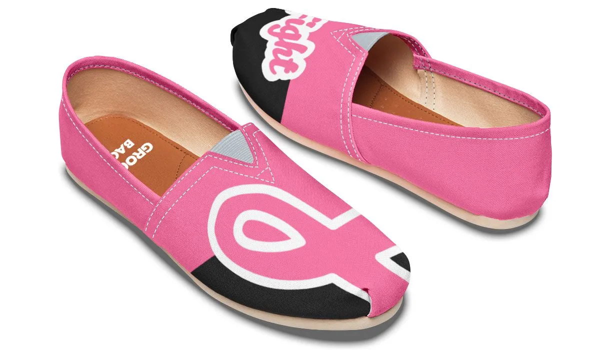 Fight Breast Cancer Casual Shoes