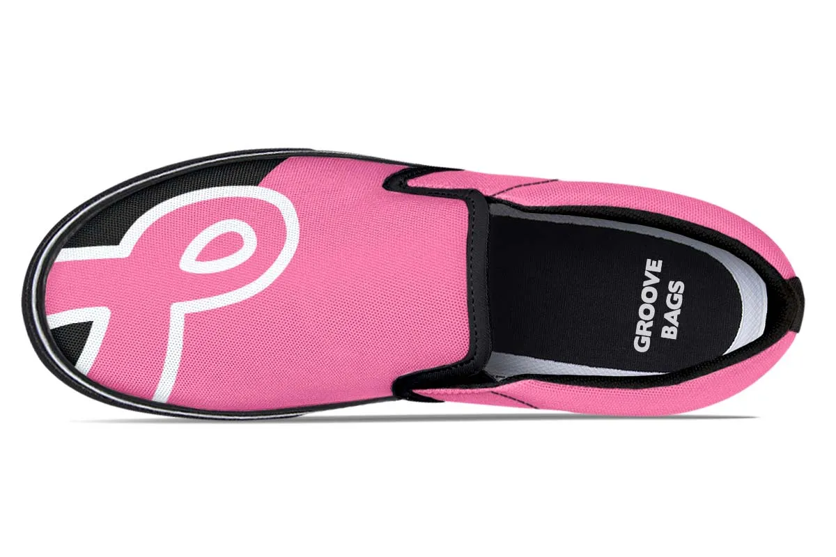 Fight Breast Cancer Slip-On Shoes