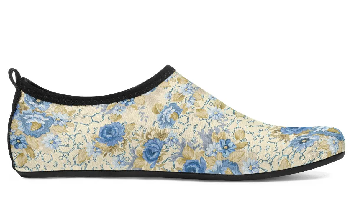 Floral Chemistry Aqua Barefoot Shoes