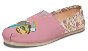 Floral Geology Casual Shoes