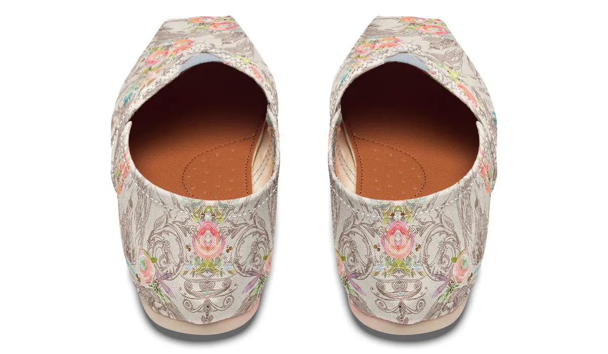 Floral Horse Casual Shoes