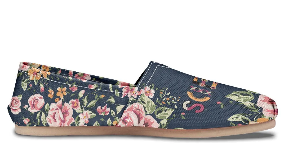 Floral Science Casual Shoes