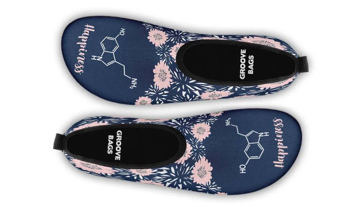 Floral Serotonin Aqua Barefoot Shoes