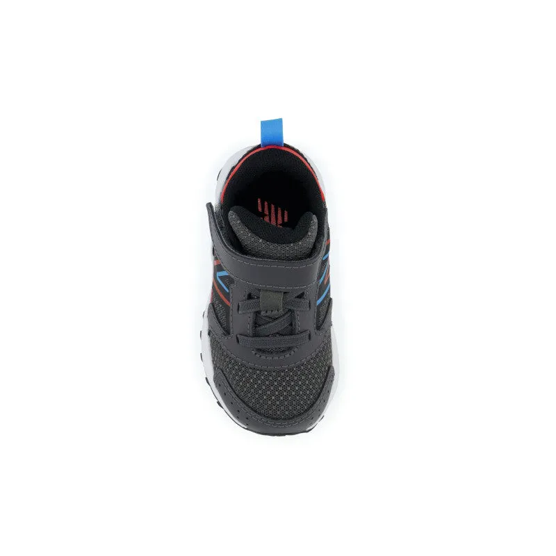 Fresh Foam 650 Bungee Lace with Top Strap - Magnet with Neo Flame and Vibrant Sky - Kids