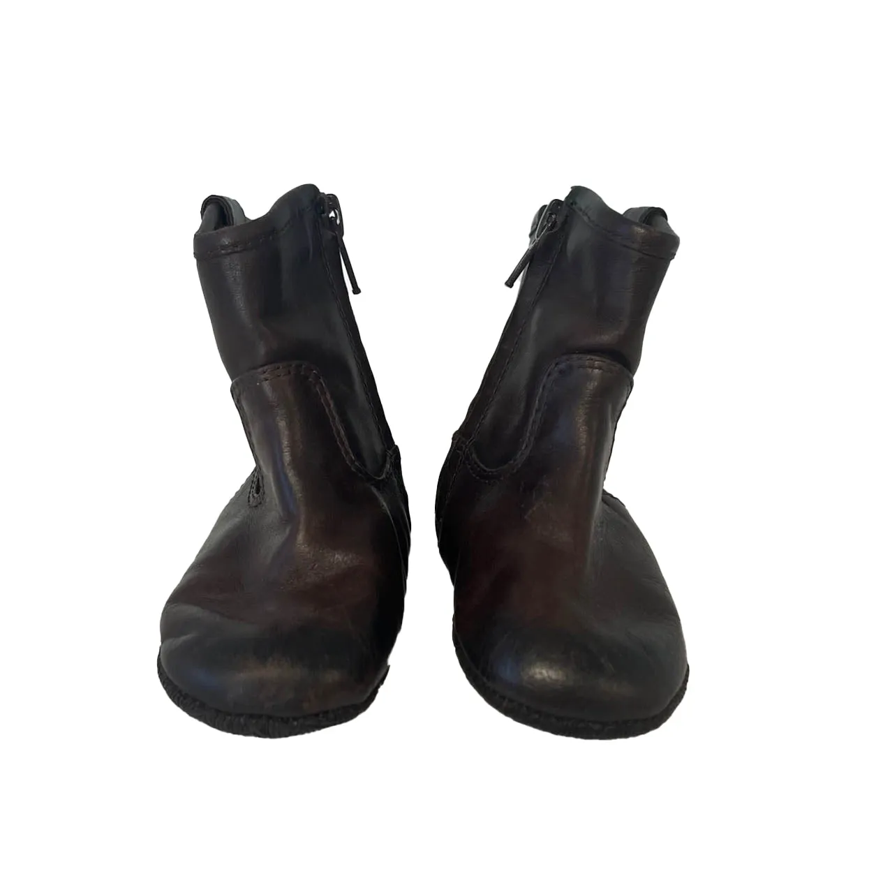 Frye Unisex Brown Booties