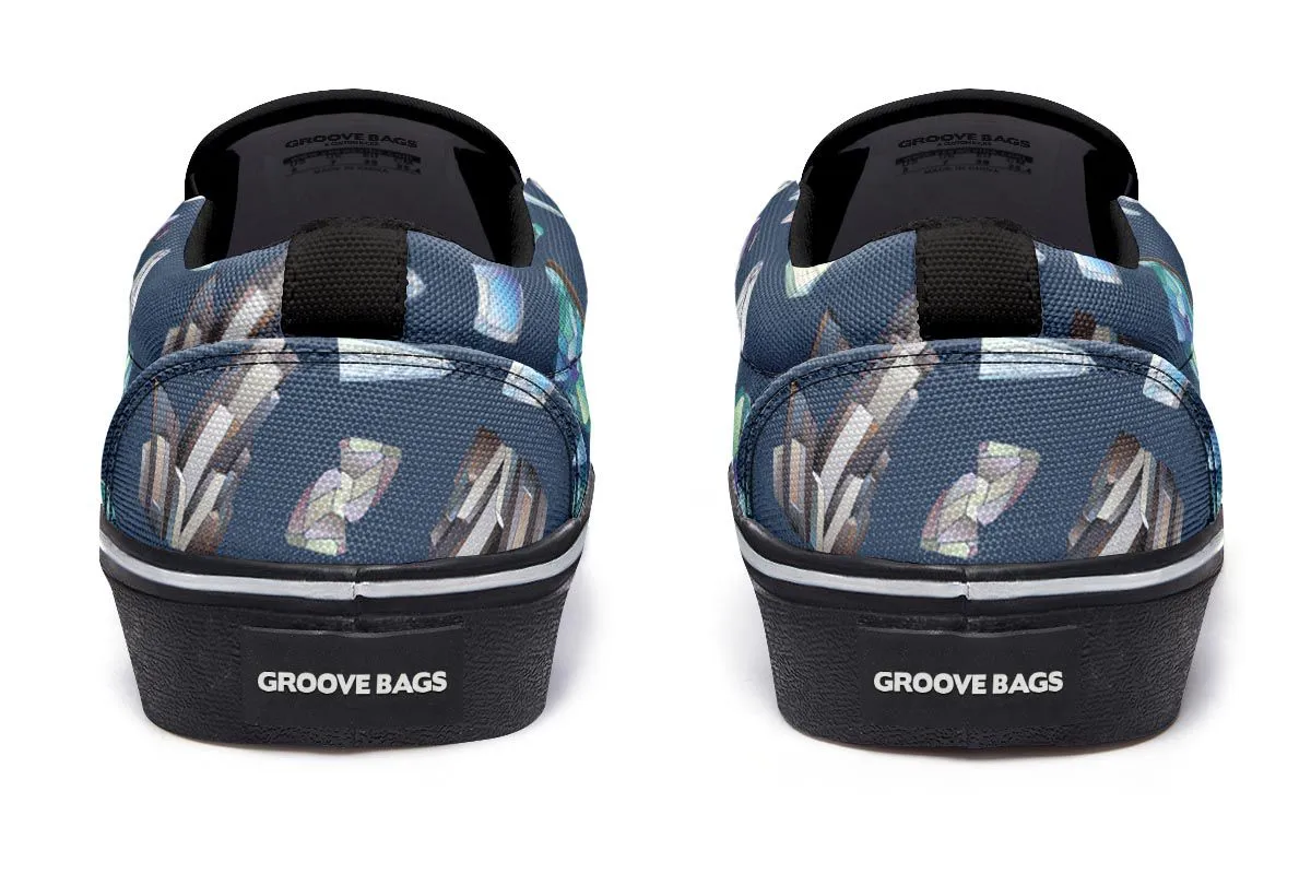 Geology Crystal Slip-On Shoes