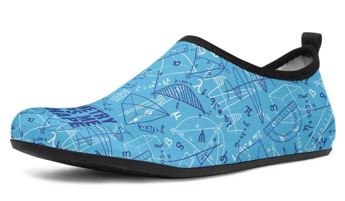 Geometry Shape Aqua Barefoot Shoes