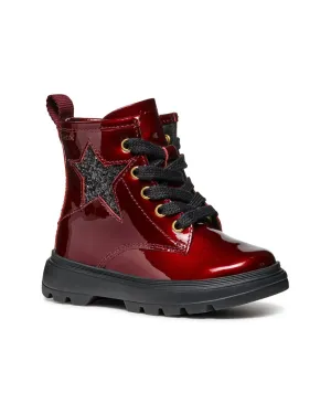 Geox Kiddartah Leather Bootie