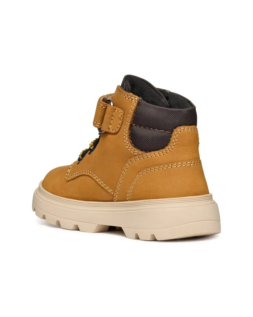 Geox Kiddartah Leather Bootie