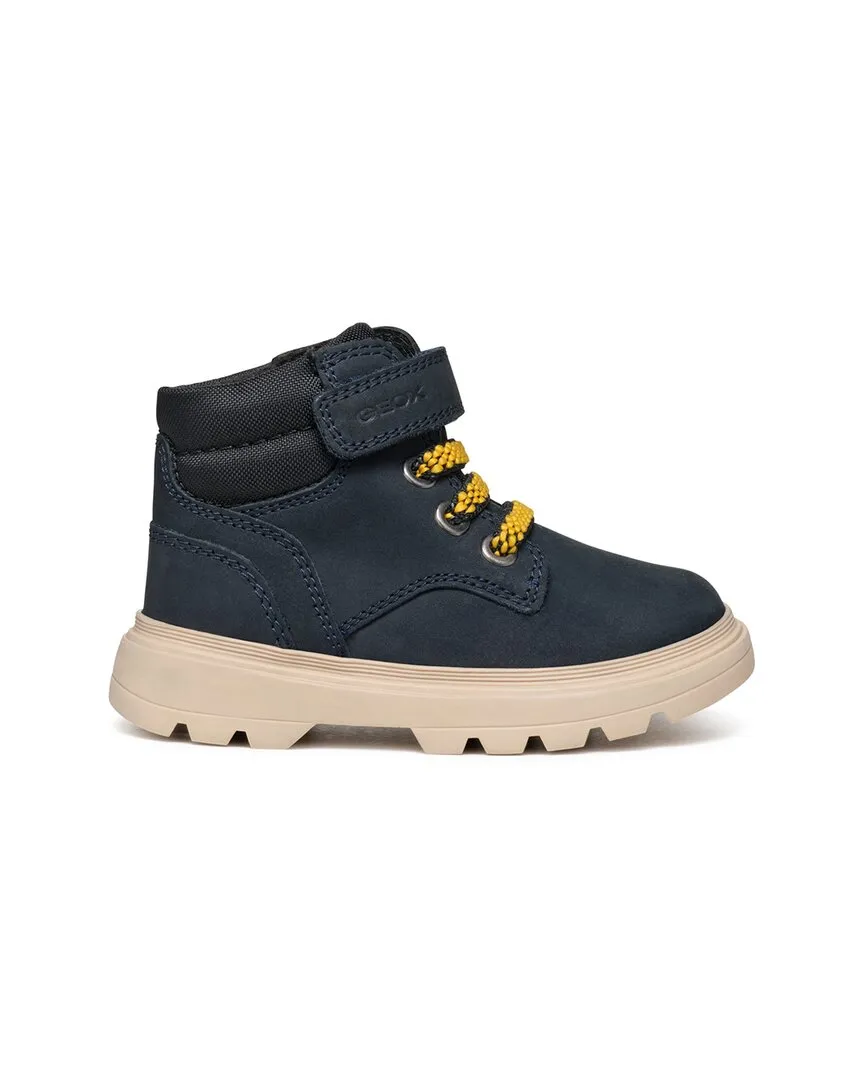 Geox Kiddartah Leather Bootie