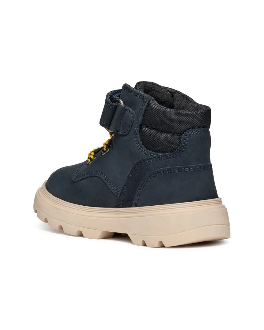 Geox Kiddartah Leather Bootie